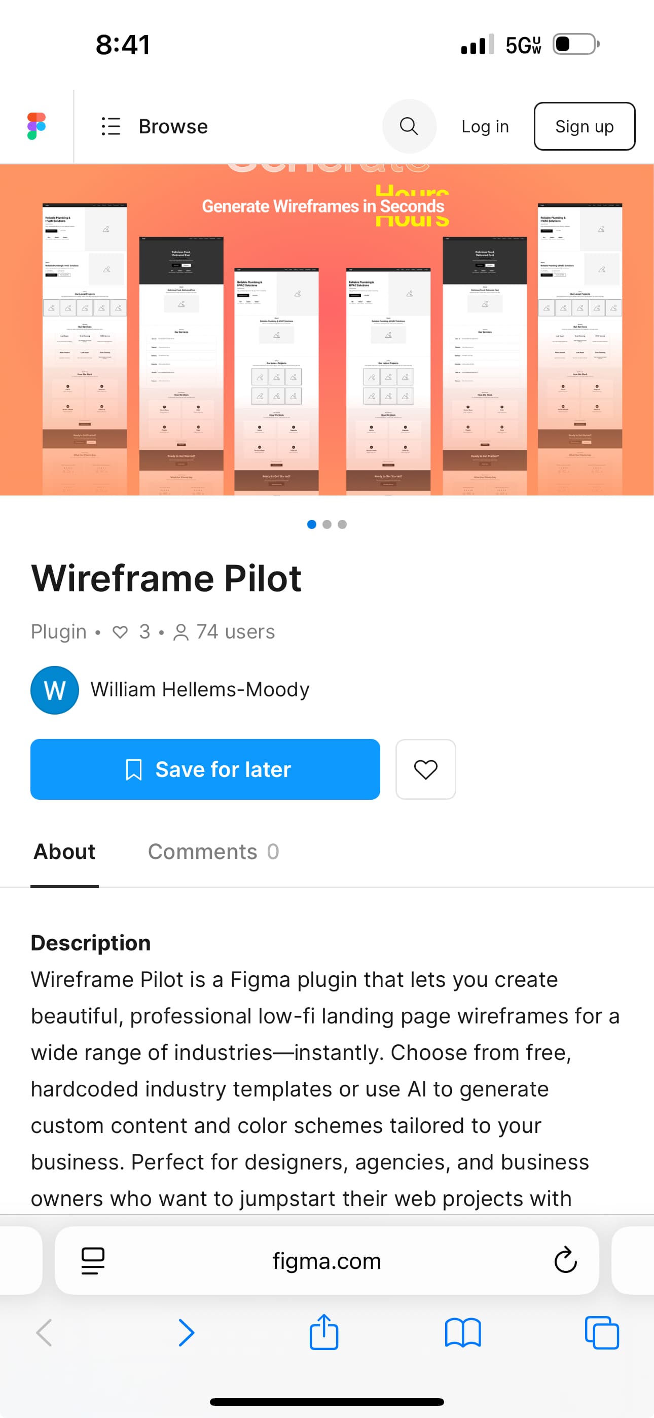 Current plugin version
