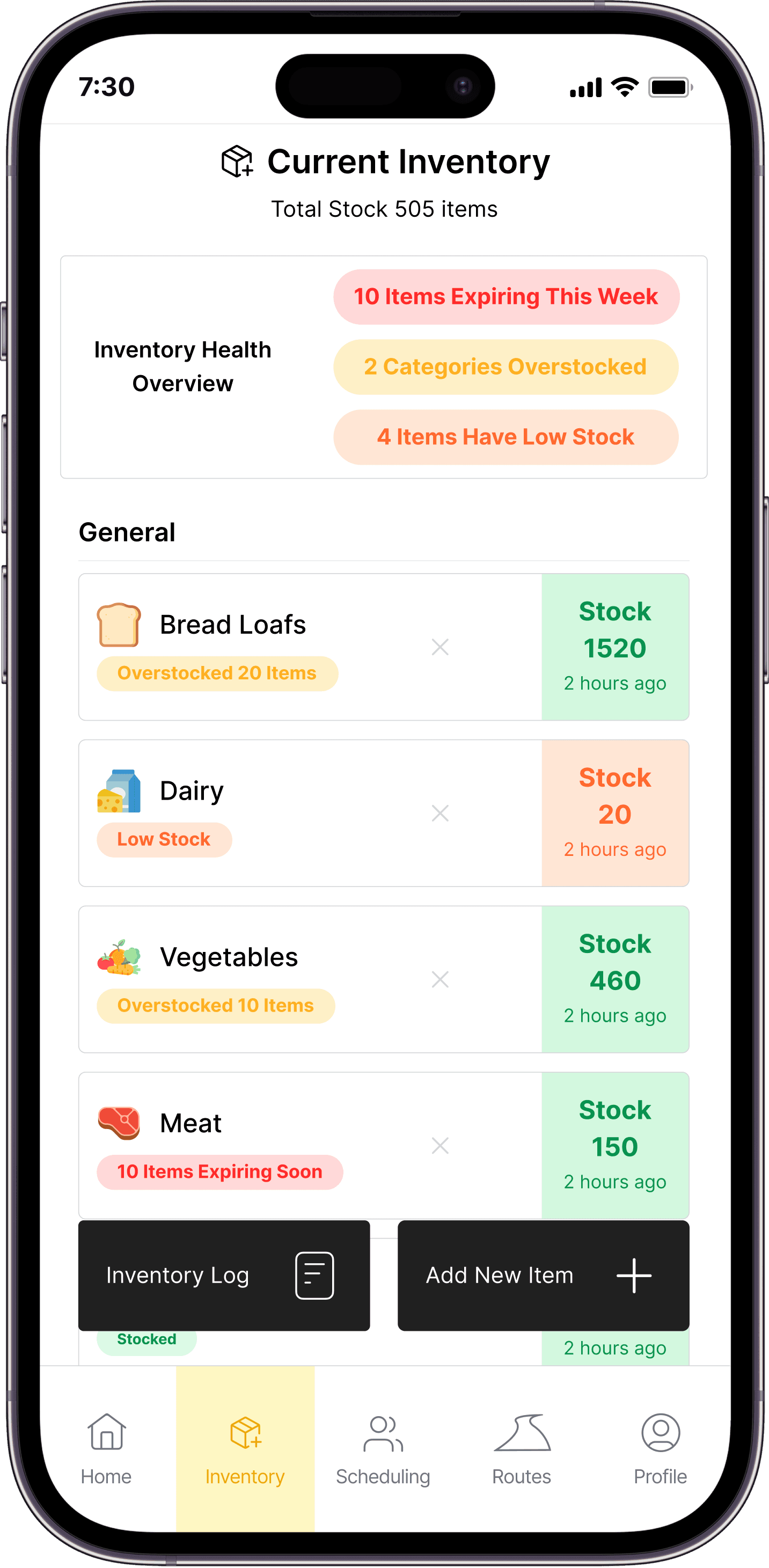 Inventory & Distribution Tracking